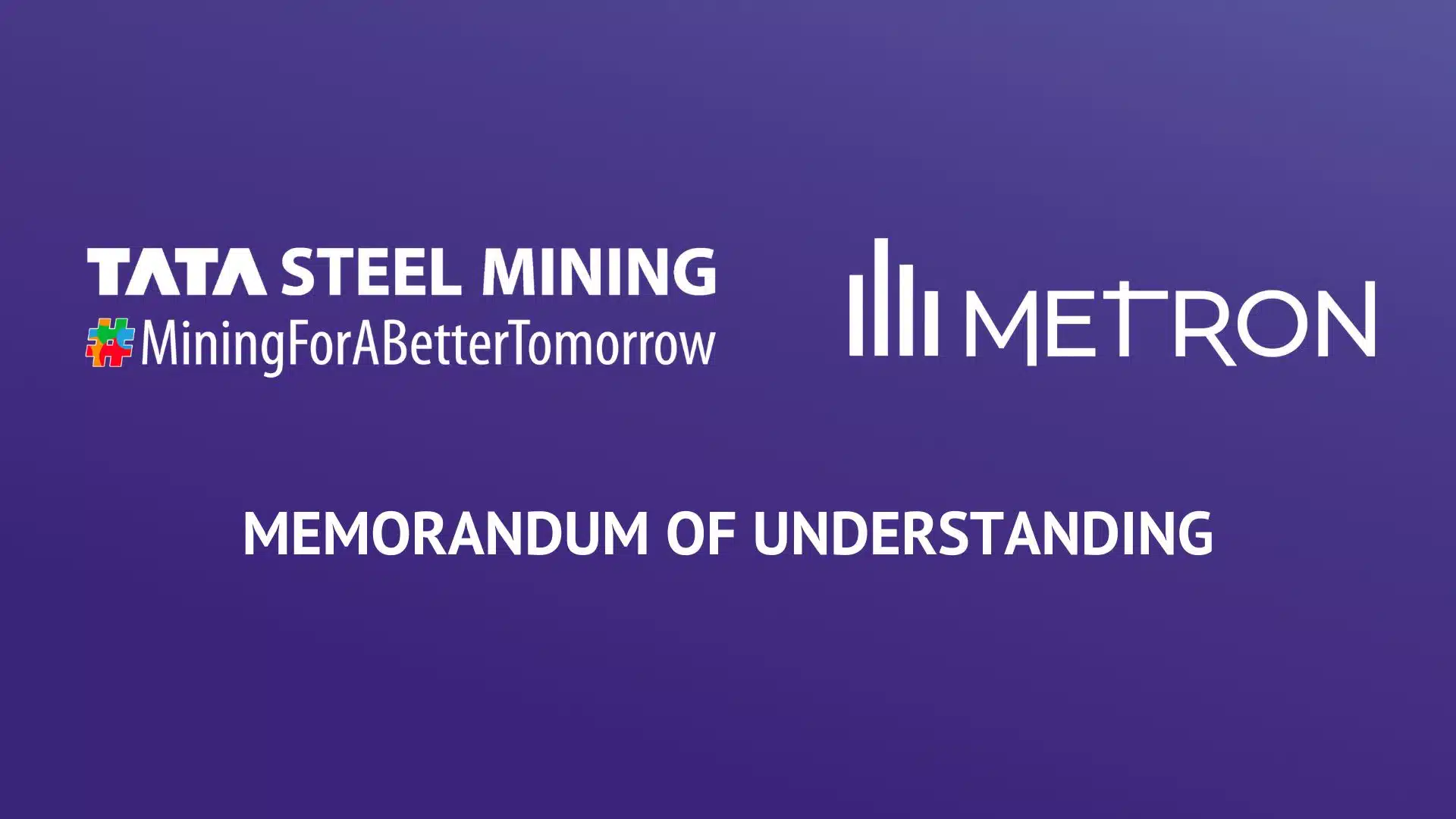 CI-METRON-announces-cooperation-with-Tata-Steel-Mining-Limited-in-India